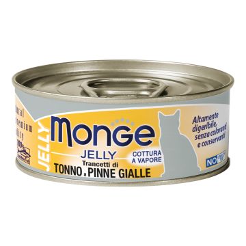 Monge Gatto Natural Lattina Adulto Tonno Del Pacifico & Salmone 80 Gr