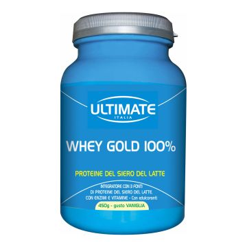 Whey gold 100% vaniglia 450g