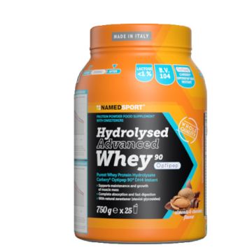 Hydrolysed adv.whey choco/alm.