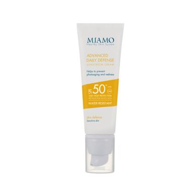Miamo skin defense advanced daily defense sunscreen cream spf 50+ 50 ml Miamo skin defense advanced daily defense sunscreen cream spf 50+ 50 ml