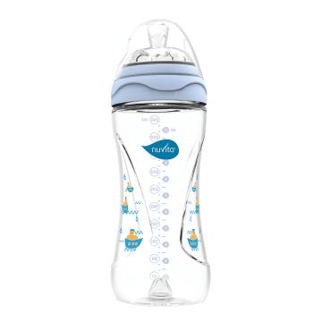 Mimic biberon 330 ml blu