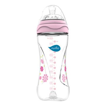 Mimic biberon 330 ml rosa