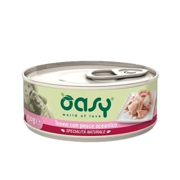 Oasy Cane Specialita' Naturali Adulto Tonno & Pesce Oceanico 150 Gr