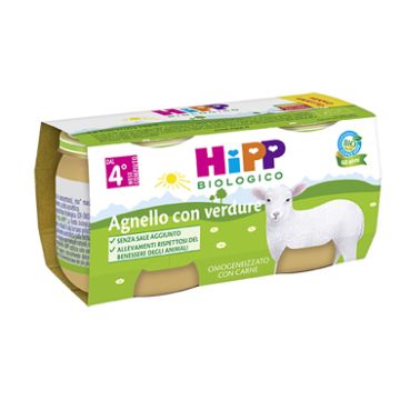 Omo hipp bio agnello/verd.2x80