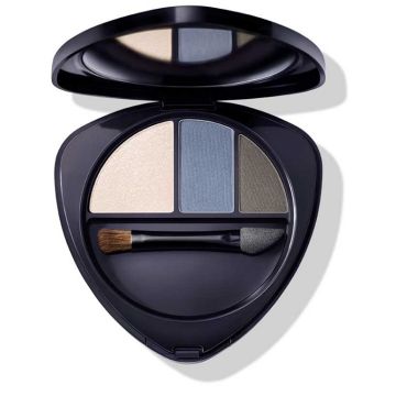 Dr hauschka mallow eyeshadow trio 01 sapphire 4,4 g