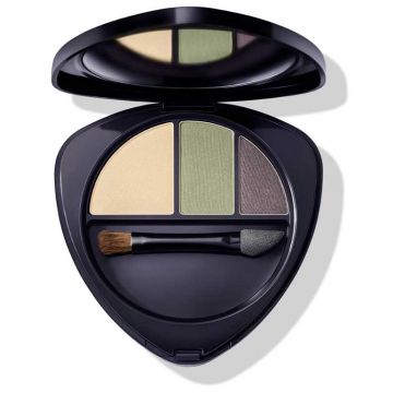 Dr hauschka mallow eyeshadow trio 02 jade  4,4 g