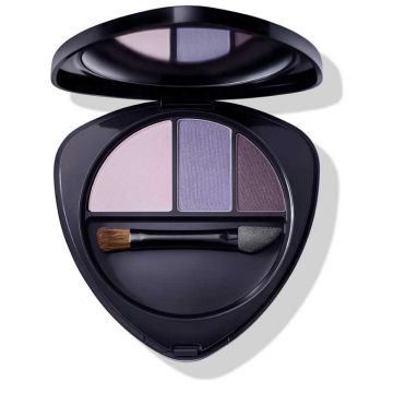 Dr hauschka mallow eyeshadow trio 03 ametrine  4,4 g