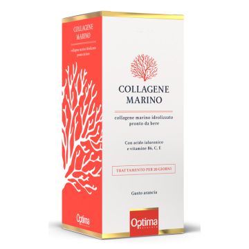 Optima Collagene Marino Liquido Integratore Benessere Pelle Unghie e Capelli 500 ml