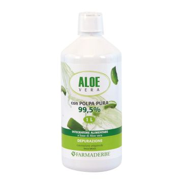 Aloe vera succo polpa pura 1000 ml