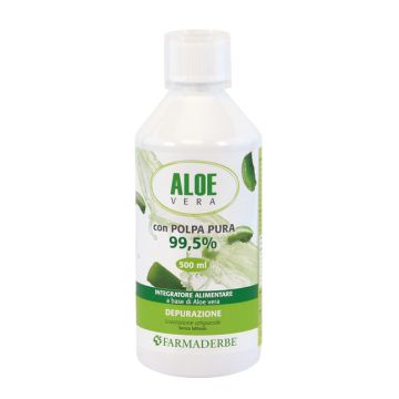 Aloe vera succo polpa pura 500 ml