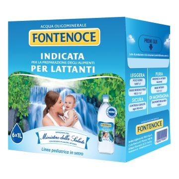 Acqua fontenoce 1 l naturale vap 6 pezzi