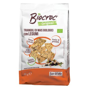 Biocroc triangoli di legumi 40 g