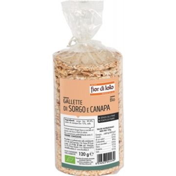 Gallette sorgo e canapa 120 g
