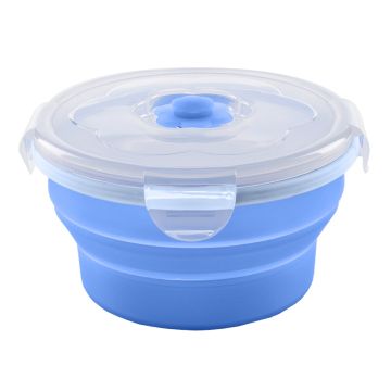 Nuvita contenitori in silicone 540 ml blu