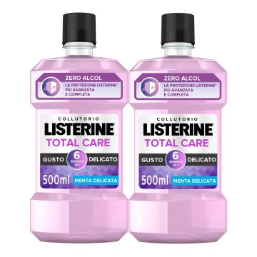 Listerine total care zero 2 pezzi 500 ml Listerine total care zero 2 pezzi 500 ml