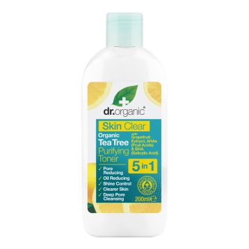 Dr organic skinclear toner tonico 200 ml