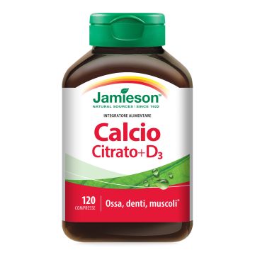Jamieson calcio citrato + vitamina d3 120 compresse
