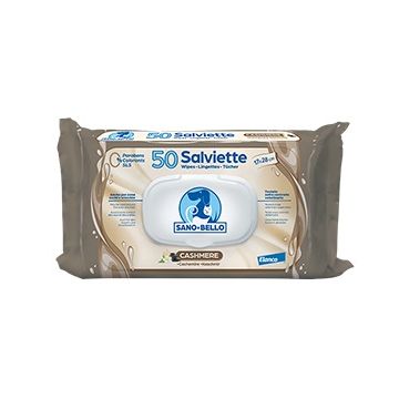 Sano e bello salviette detergenti cashmere moment 50 pezzi