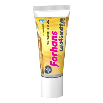 Forhans gold4white dentifricio 12 ml Forhans gold4white dentifricio 12 ml