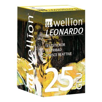 Wellion leonar 25strips glic.