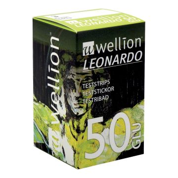 Wellion leonardo strips 50 glicemia