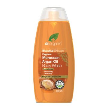Dr organic argan bodywash bagnodoccia 250 g