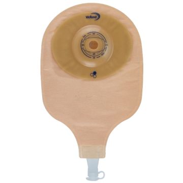 Sacca per urostomia opaca ritagliabile aurum convex uro midi con miele di manuka diametro 13-48 mm inizio convessita' 48 mm 10 pezzi