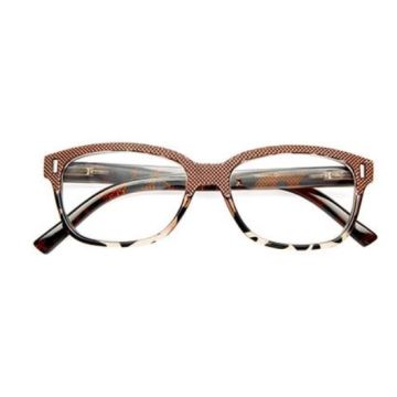 Occhiale da lettura premontato gold newport marrone +2,00