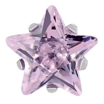 Pre orecchino tiffany stel 4mm ra