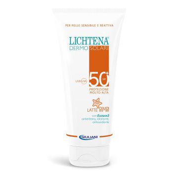 Lichtena dermosol latte flu spf50+ per bambini 200 ml