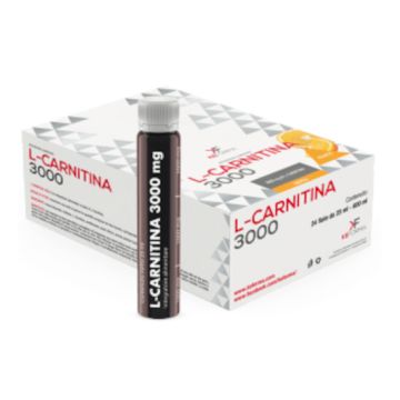 L carnitina 3000 mg 24 flaconcini 25 ml arancia