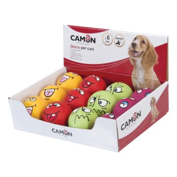 Camon Cane Gioco Palla "Expression Ball" 6 Cm (Colori Assortiti)