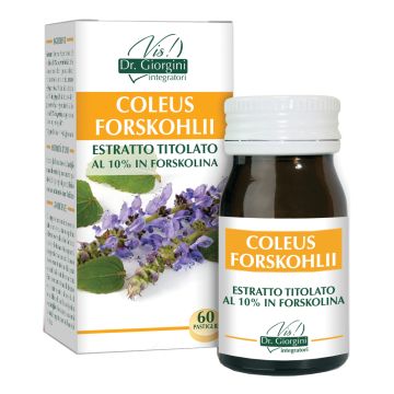 Coleus forskohlii estratto titolato 60 pastiglie