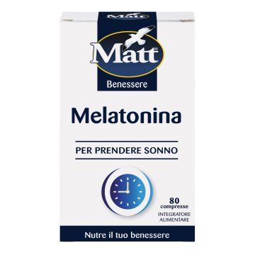 Matt benessere melatonina 80 compresse