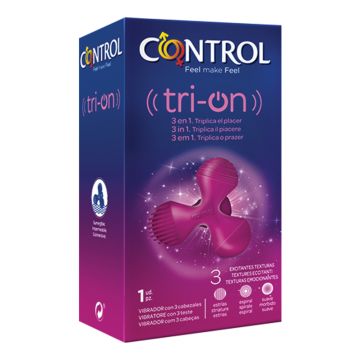 Control vibratore 3in1 tri-on