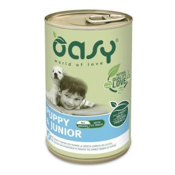 Oasy Cane Lifestage Puppy&Junior Pollo 400 Gr