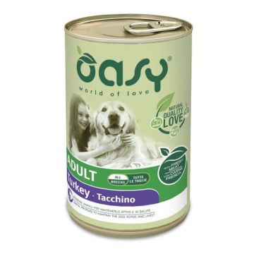 Oasy Cane Lifestage Adulto Tacchino 400 Gr