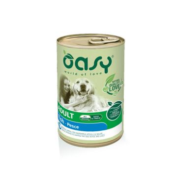 Oasy Cane Lifestage Adulto Pesce 400 Gr