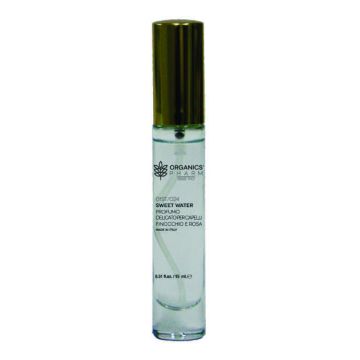 Organics pharm sweet water profumo delicato per capelli finocchio e rosa 15 ml