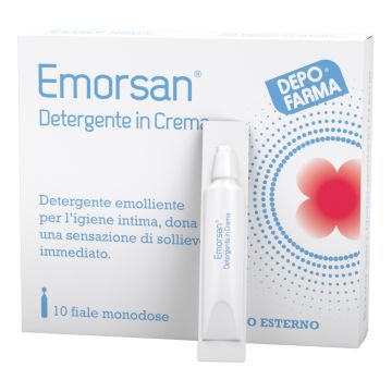 Emorsan detergente crema 10 fiale da 3,5 ml