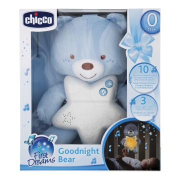 Chicco Goodnight Bear Peluche per il Sonno dei Bambini 1 Pezzo