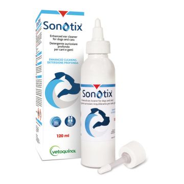 Sonotix Detergente Auricolare Cani Gatti 120ml