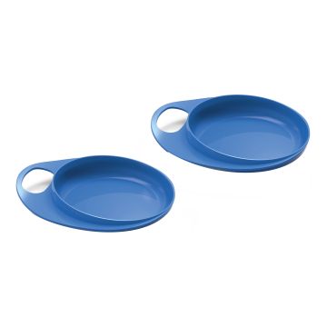 Nuvita piatto easy eating blu