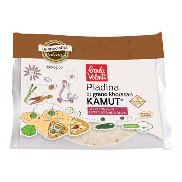 Baule volante piadina di grano khorasan kamut