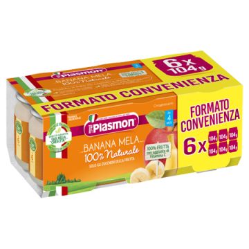 Omo pl.banana/mela 6x104g