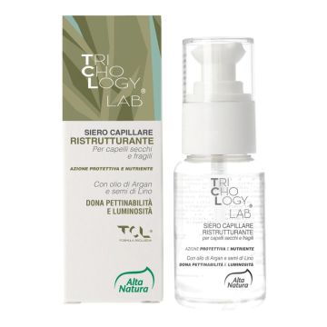 Trichology lab siero capillare capelli sfibrati