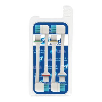 Sowash vortice brush setole dure ricarica 4 pezzi