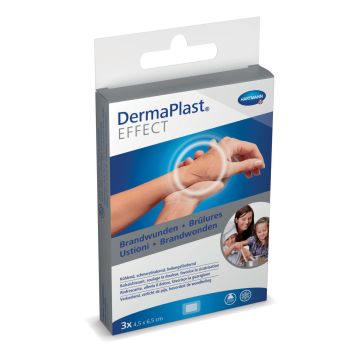 Cerotto dermaplast effect ustioni 45x65 mm 3 pezzi
