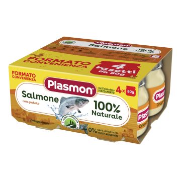 Plasmon omog salmone 4x80g