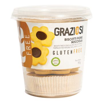 Fiore con crema di nocciola biscotto 190 g
